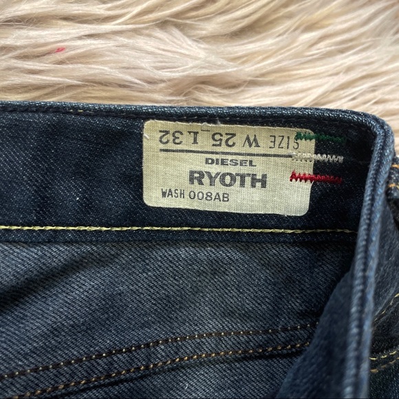 Diesel low rise Ryoth jeans size 25 - Picture 2 of 8